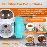 Pet Treat Food Dispenser Interactive Toy for Small and Large Dogs & Cats - Free Express Shipping by Amazon USA