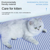 Breathable Cat Litter Mat Double Strainer Anti-Flaking Absorbent Deodorant Anti-Splash Cat Toilet Mat Cat Scratching Mat