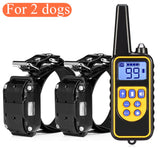 Electric Dog Training Collar Waterproof Dog Bark Collar Pet with Remote Control Rechargeable anti Barking Device All Size Dogs