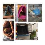 Fashion Pet Bird Parrot Cages Warm Hammock Hut Tent Bed Hanging Cave