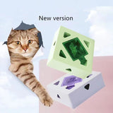 smart electric design feather toy magic box for cats